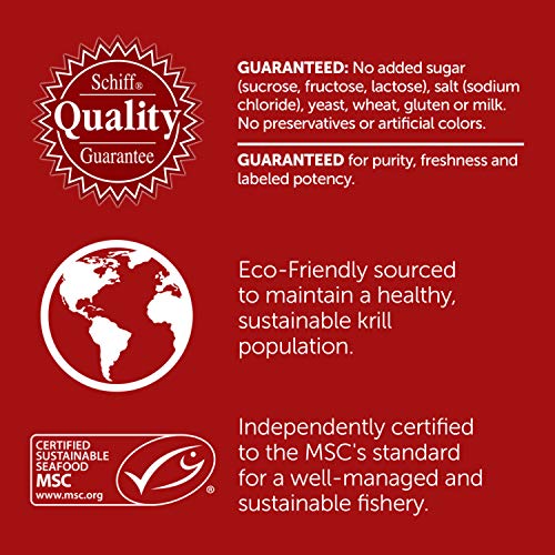 Omega-3 Krill Oil 350Mg Softgels, Megared 120 Count In A Bottle