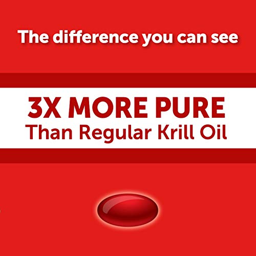 Omega-3 Krill Oil 350Mg Softgels, Megared 120 Count In A Bottle