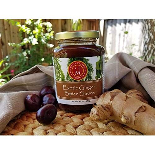 Exotic Ginger Spice Sauce - 15 Oz.. Unique Blend Of Spices, Gre