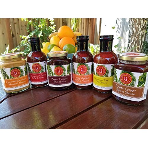 Exotic Ginger Spice Sauce - 15 Oz.. Unique Blend Of Spices, Gre