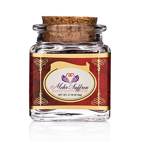 Mehr Saffron, Premium All Red Saffron/0.18 Oz 5 Gram
