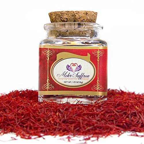 Mehr Saffron, Premium All Red Saffron/0.18 Oz 5 Gram