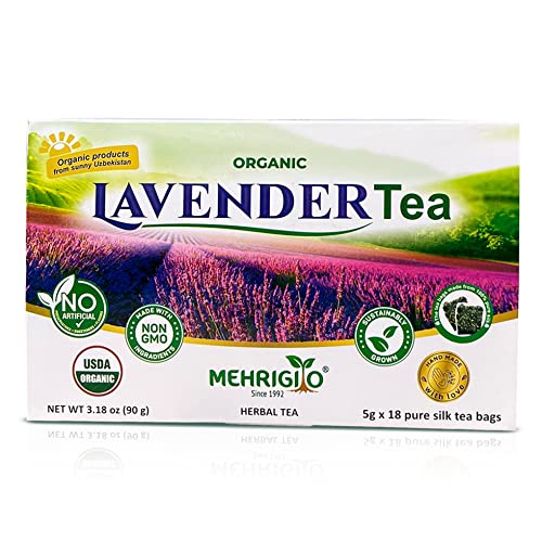 Organic Lavender Tea - Calming | Stress & Headache Relief | Qual...