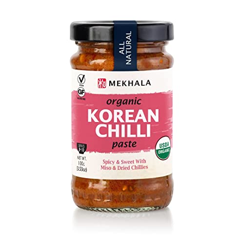 Mekhala Organic East Asian Cooking Pastes 3.53oz Korean Chili, 1