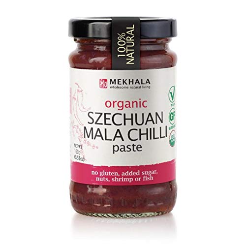 Mekhala Organic East Asian Cooking Pastes 3.53Oz Szechuan Mala, 1