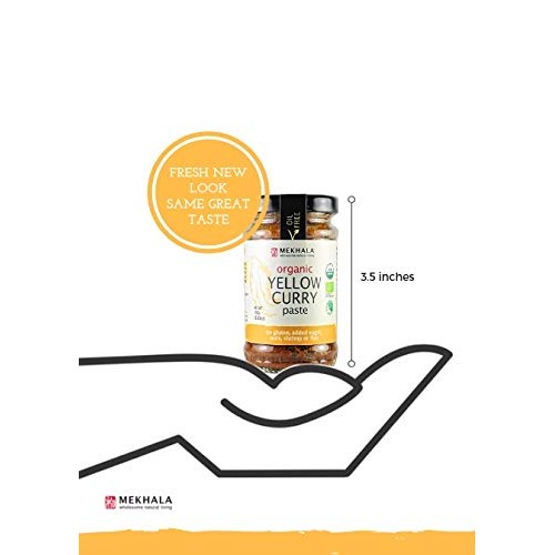 Mekhala Organic Gluten-Free Thai Yellow Curry Paste