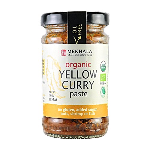 Mekhala Organic Gluten-Free Thai Yellow Curry Paste