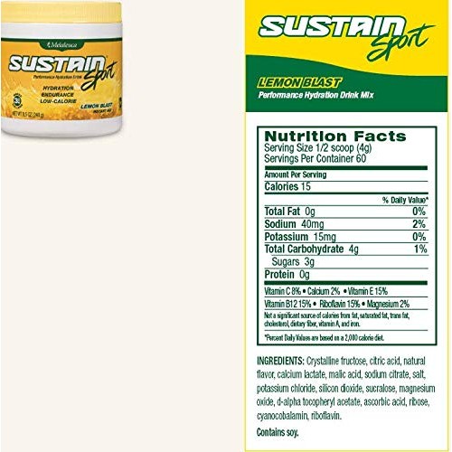 Melaleuca Sustain Sport Lemon Blast