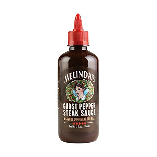 Melindas Ghost Pepper Steak Sauce 12 Oz - 1 Bottle
