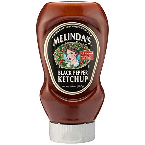 Melindas Black Pepper Ketchup Squeeze