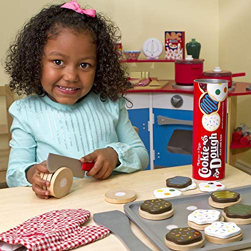 Melissa &Amp; Doug Slice And Bake Wooden Cookie Play Food Set