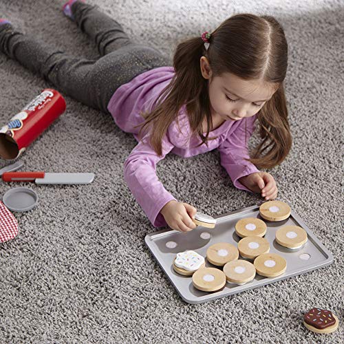 Melissa &Amp; Doug Slice And Bake Wooden Cookie Play Food Set
