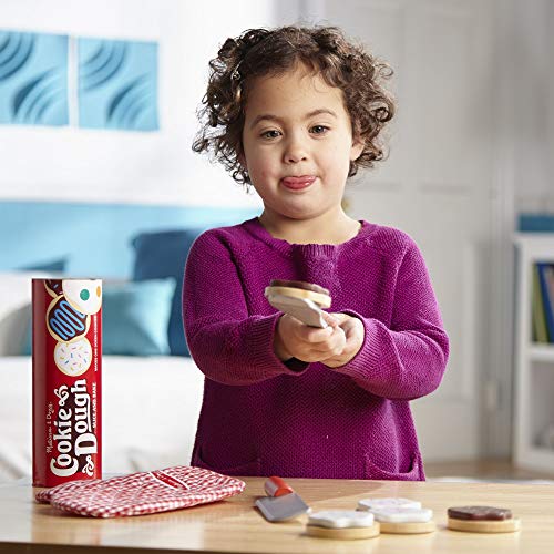 Melissa &Amp; Doug Slice And Bake Wooden Cookie Play Food Set