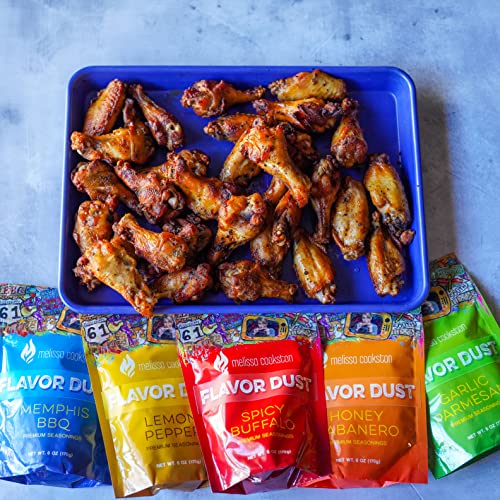 Melissa Cookston Flavor Dust | Chicken Wing Coating & Wing Dust ...