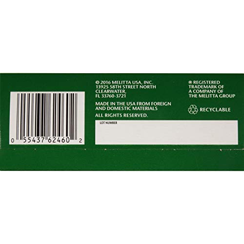 Melitta #4 Cone Coffee Filters, Natural Brown, 100 Count Pack O