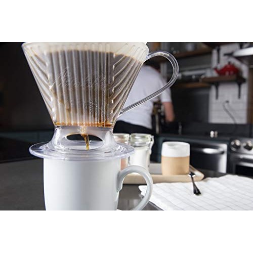 Melitta #4 Cone Coffee Filters, Natural Brown, 100 Count Pack O