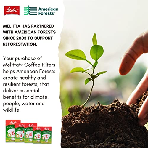 Melitta #6 Cone Coffee Filters, White, 40 Count Pack Of 12 480