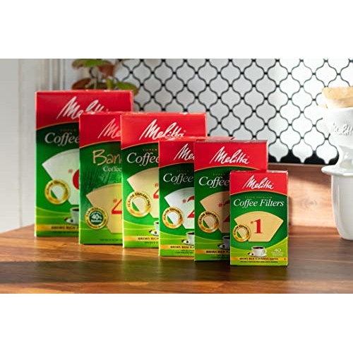 Melitta #6 Cone Coffee Filters, White, 40 Count Pack Of 12 480