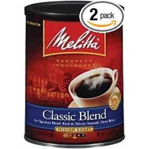 Melitta 60253 11 Oz Premium Blend Classic Coffee Pack Of 2