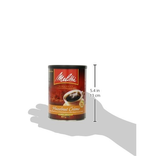 Melitta Hazelnut Crème Flavored Medium Roast Ground Coffee, 11 O