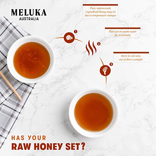 Meluka 100% Pure Raw Unfiltered Wildflower Honey