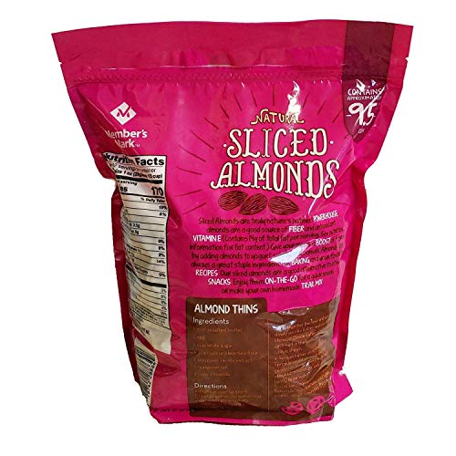 An Item of Members Mark Sliced Almonds 2 lbs. - Pack of 1 - B...