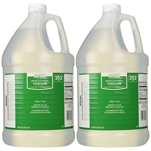 Daily Chef Distilled White Vinegar 2/1 gallon jugs 2 Pack