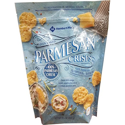 Members Mark Oven Baked Parmesan Crisps, 9.5 Ounce