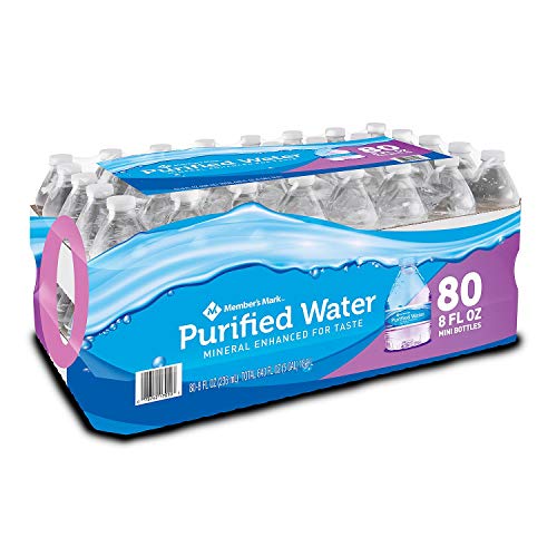 Members Mark Iuyehduh Purified Water, 80 Count, 2 Cases