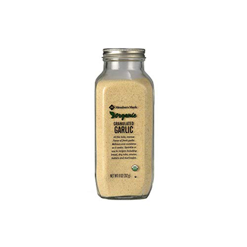 Members Mark Organic Garlic Granulated 11 Oz. Pack Of 3 A1