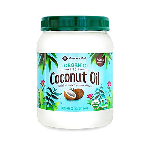 Members Mark Organic Virgin Coconut Oil 56 Oz. Pack Of 2