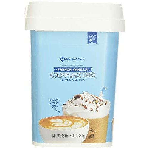 Members Mark Vanilla Cappuccino Mix, 3 Pound