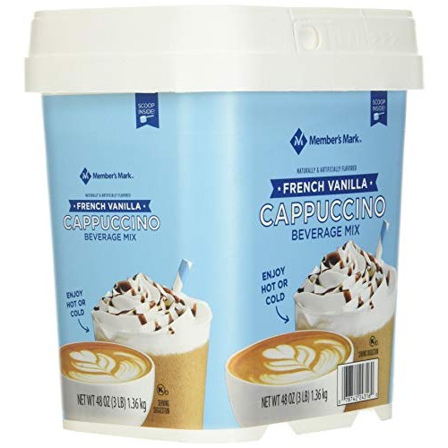 Members Mark Vanilla Cappuccino Mix, 3 Pound