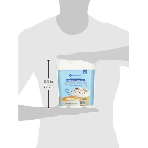 Members Mark Vanilla Cappuccino Mix, 3 Pound