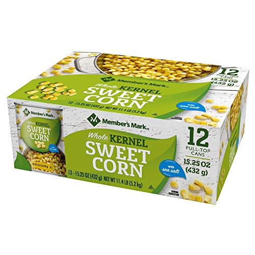 Members Mark Whole Kernel Corn 15.25 Oz., 12 Pk. Pack Of 2 A1