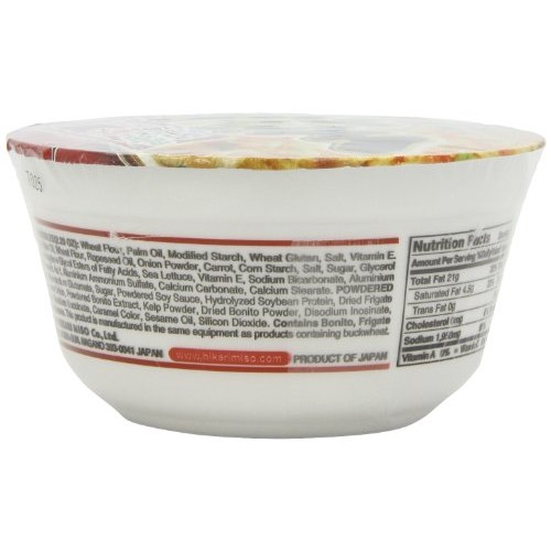 Menraku Tempura Noodles Soup, Udon, 3.17 Ounce