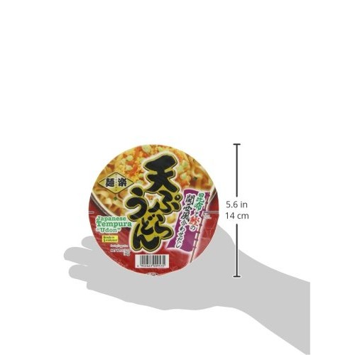 Menraku Tempura Noodles Soup, Udon, 3.17 Ounce
