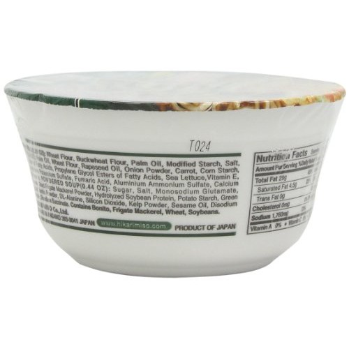 Menraku Tempura Noodles Soup, Soba, 3.3 Ounce