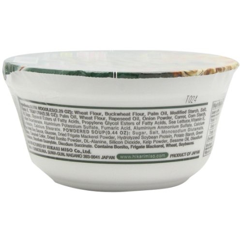 Menraku Tempura Noodles Soup, Soba, 3.3 Ounce