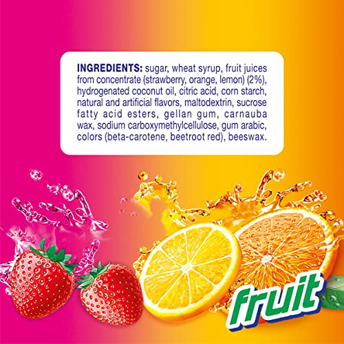 Mentos Candy, Mint Chewy Candy Roll, Fruit, Non Melting, 1.32 Oz...