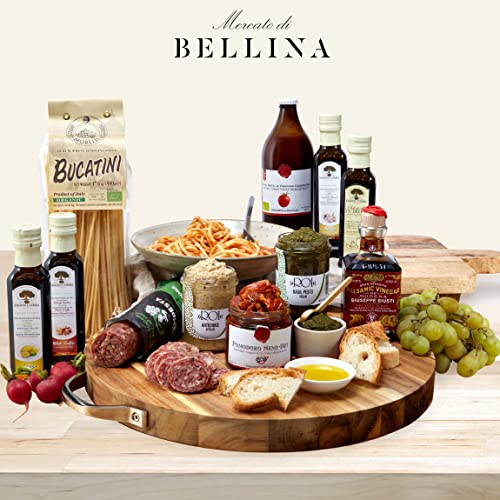 Bellina 11 Piece Grand Italian Gift Basket With Organic Pasta, B