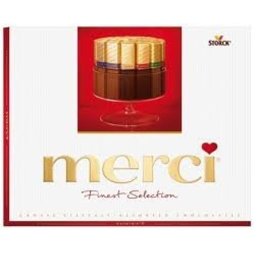 Merci European Chocolates 7Oz 200G 16 Chocolates