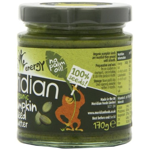 Meridian - Organic Pumpkin Seed Butter 100% - 170g