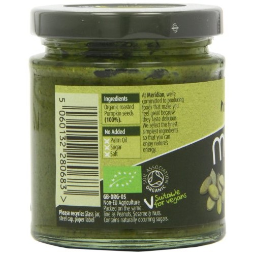Meridian - Organic Pumpkin Seed Butter 100% - 170g