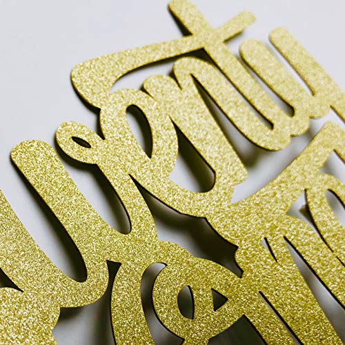 21St Birthday Cake Topper - Twenty One - 7 X 5 Double Sided Ch