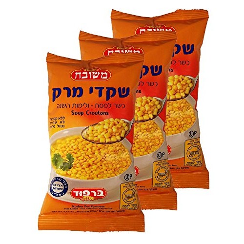 Meshubach Kosher For Passover Soup Croutons Gluten Free - 7.14O