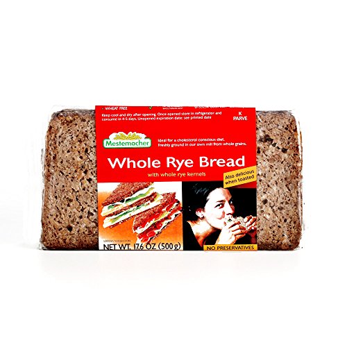 Mestemacher Whole Rye Bread 17.6 oz each 1 Item Per Order