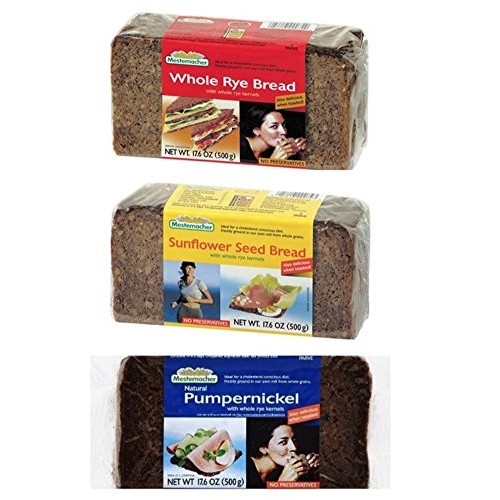 Mestemacher Bread, Fitness, 17.6-Ounce Packages Pack Of 12