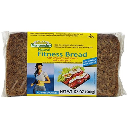 Mestemacher Bread, Fitness, 17.6-Ounce Packages Pack Of 12