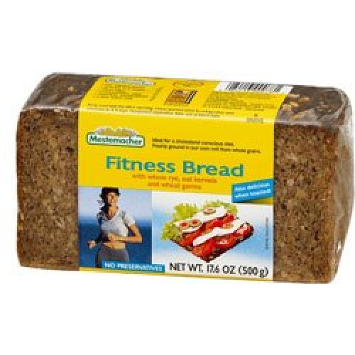 Mestemacher Fitness Bread - 17.6 Oz Pack Of 6